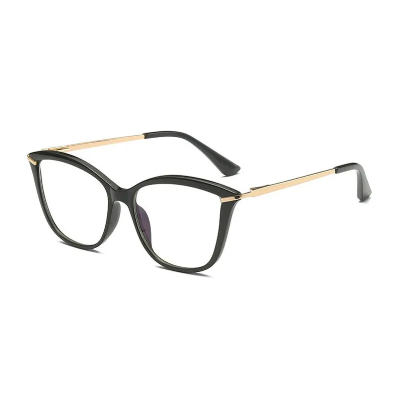 Hotony Women's Full Rim Cat Eye TR 90 Frame Eyeglasses 2036