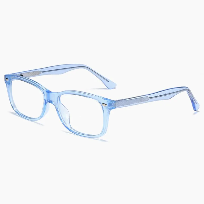 Hotony Women's Full Rim Square Acetate Frame Eyeglasses 2008