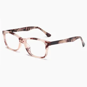 Hotony Women's Full Rim Square Acetate Frame Eyeglasses 2008