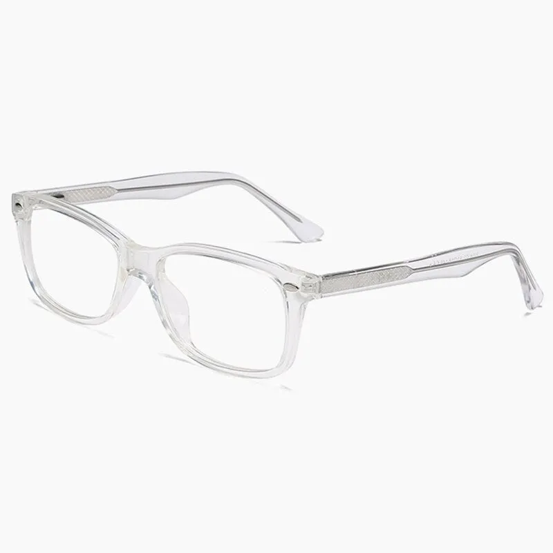 Hotony Women's Full Rim Square Acetate Frame Eyeglasses 2008