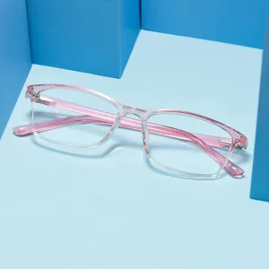 Hotony Women's Full Rim Square Acetate Frame Eyeglasses 6631