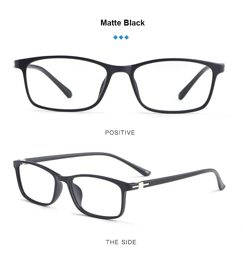 Hotony Women's Full Rim Square Acetate Frame Eyeglasses 6631