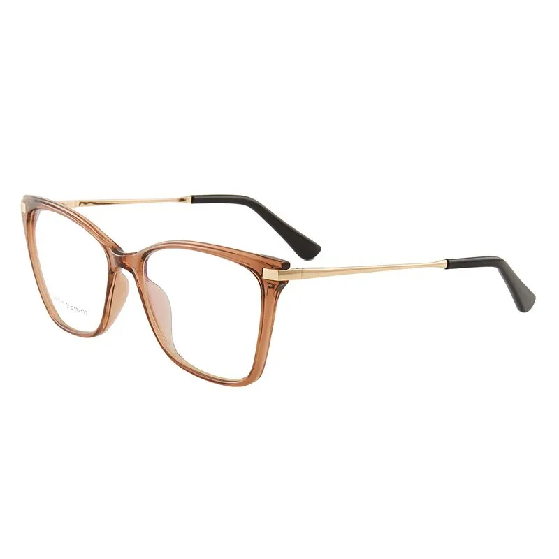Hotony Women's Full Rim TR 90 Resin Cat Eye Frame Eyeglasses 7017