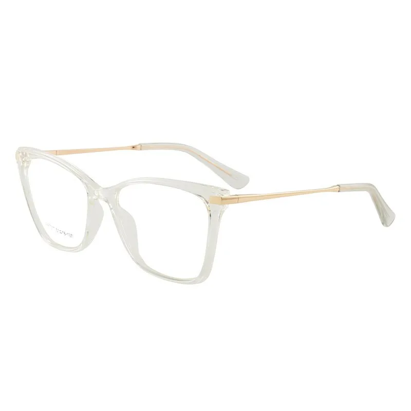 Hotony Women's Full Rim TR 90 Resin Cat Eye Frame Eyeglasses 7017