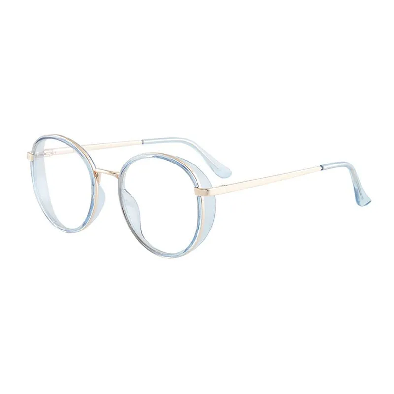 Hotony Women's Full Rim TR 90 Resin Round Frame Eyeglasses 7028