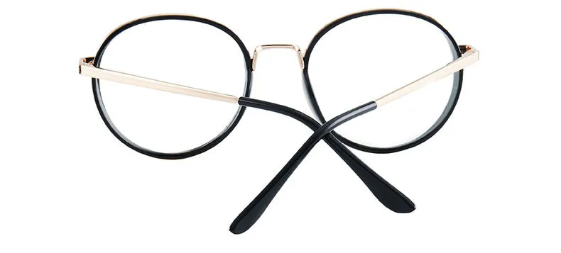 Hotony Women's Full Rim TR 90 Resin Round Frame Eyeglasses 7028