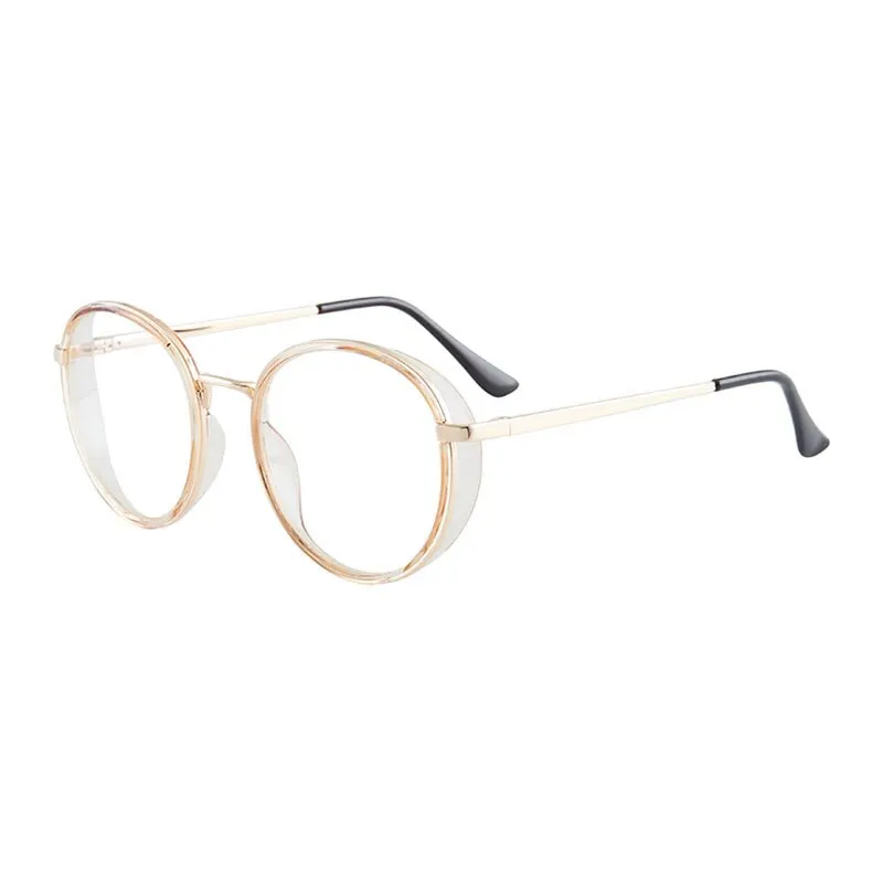 Hotony Women's Full Rim TR 90 Resin Round Frame Eyeglasses 7028