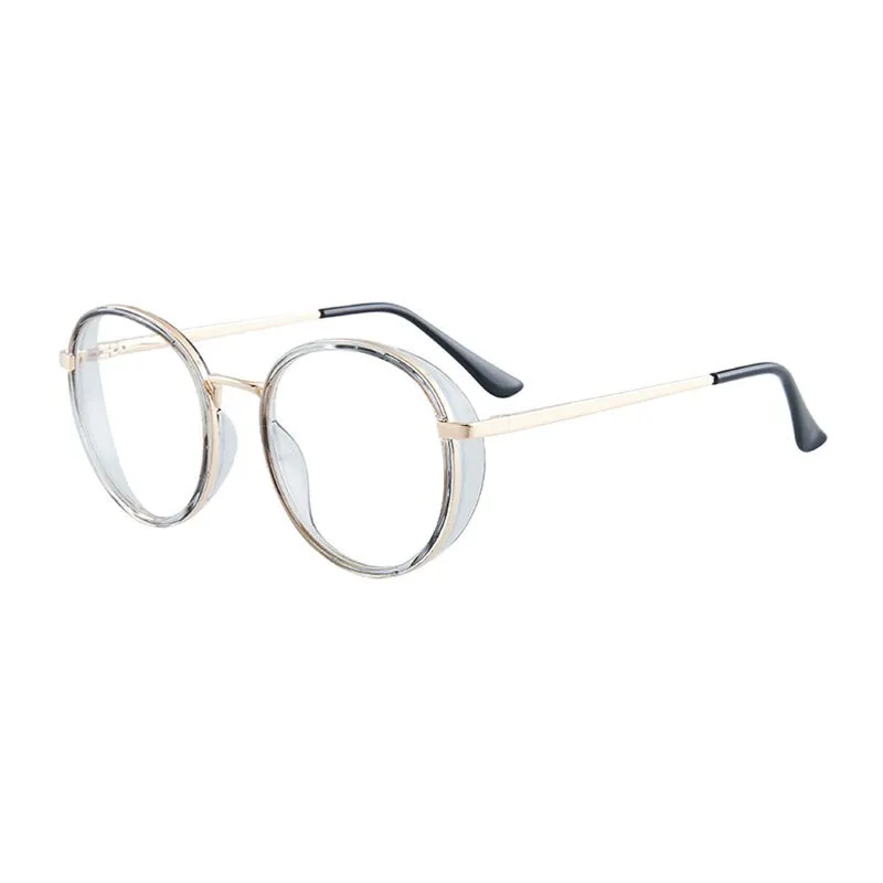 Hotony Women's Full Rim TR 90 Resin Round Frame Eyeglasses 7028