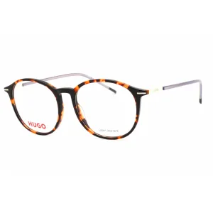 Hugo Women's Eyeglasses - Havana Lilac Round Plastic Full Rim Frame | HG 1277 0MMH 00