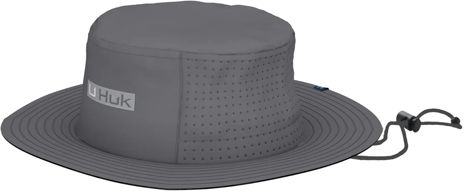 HUK Performance Bucket, Anti-Glare Fishing Hat for Men
