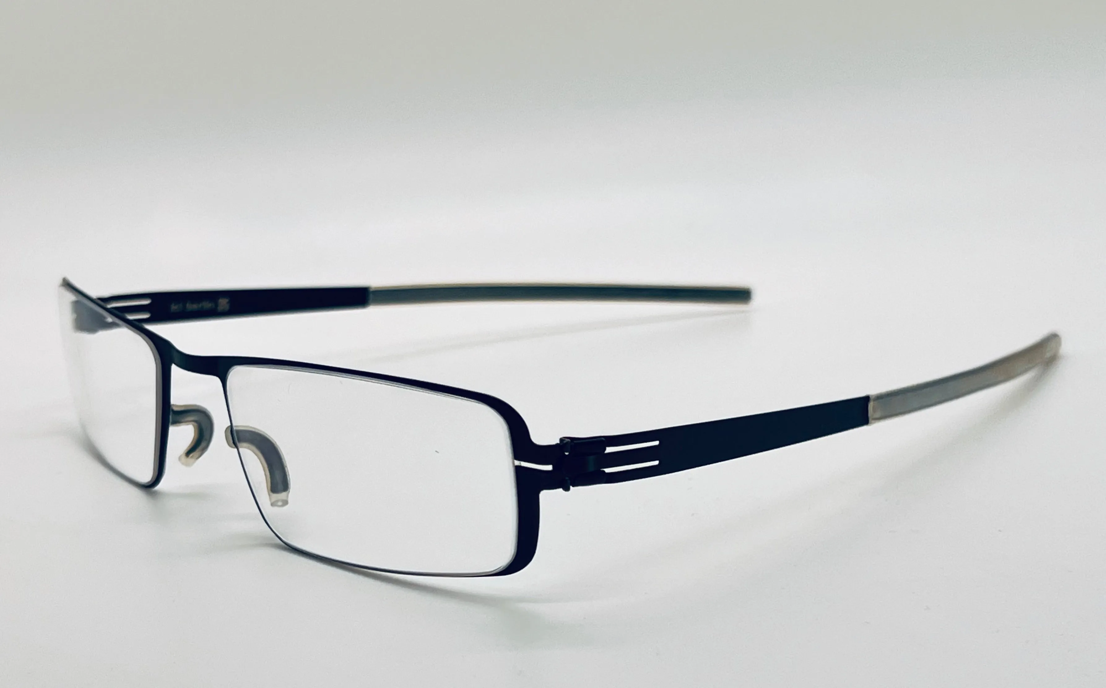 IC! Berlin “Timucin” Model - German-Made Lightweight Rectangular Frames in Mint Condition
