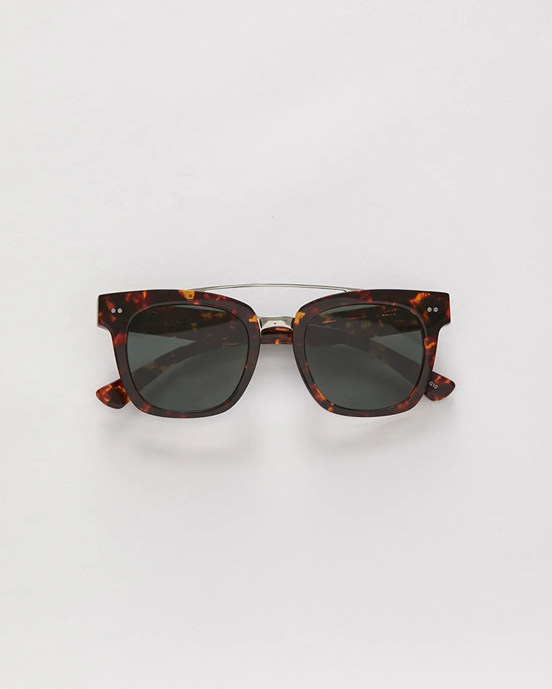 Isay - Tortoise Polished / Gold / Green