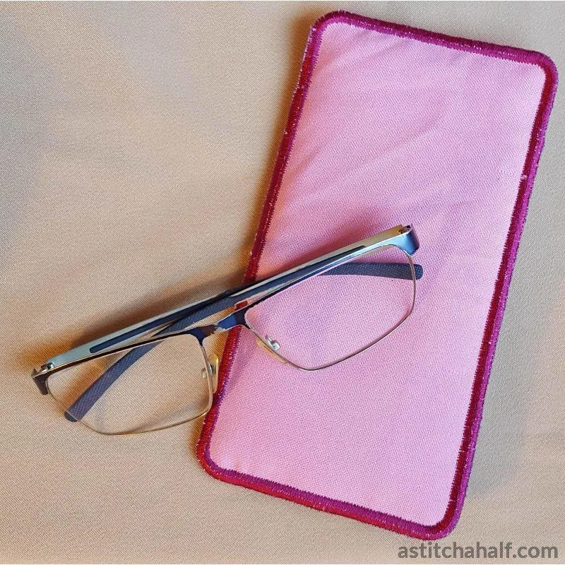 ITH Flowering Succulent Eyeglass Case