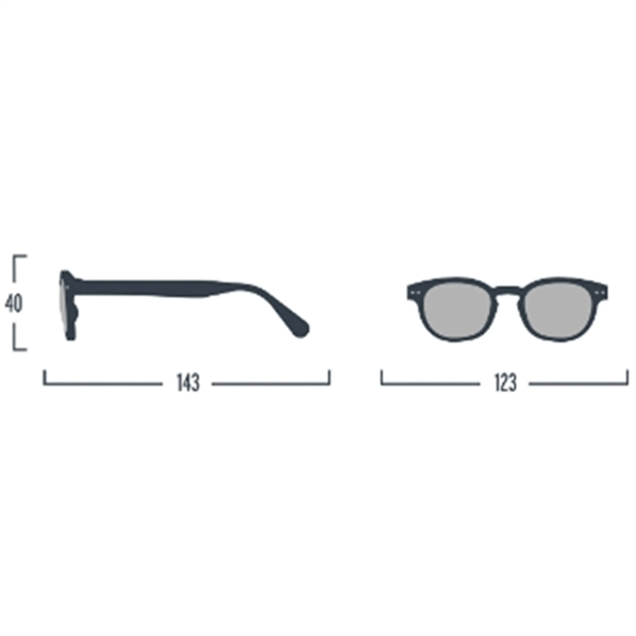 Izipizi Junior Sunglasses C Glossy Ivory
