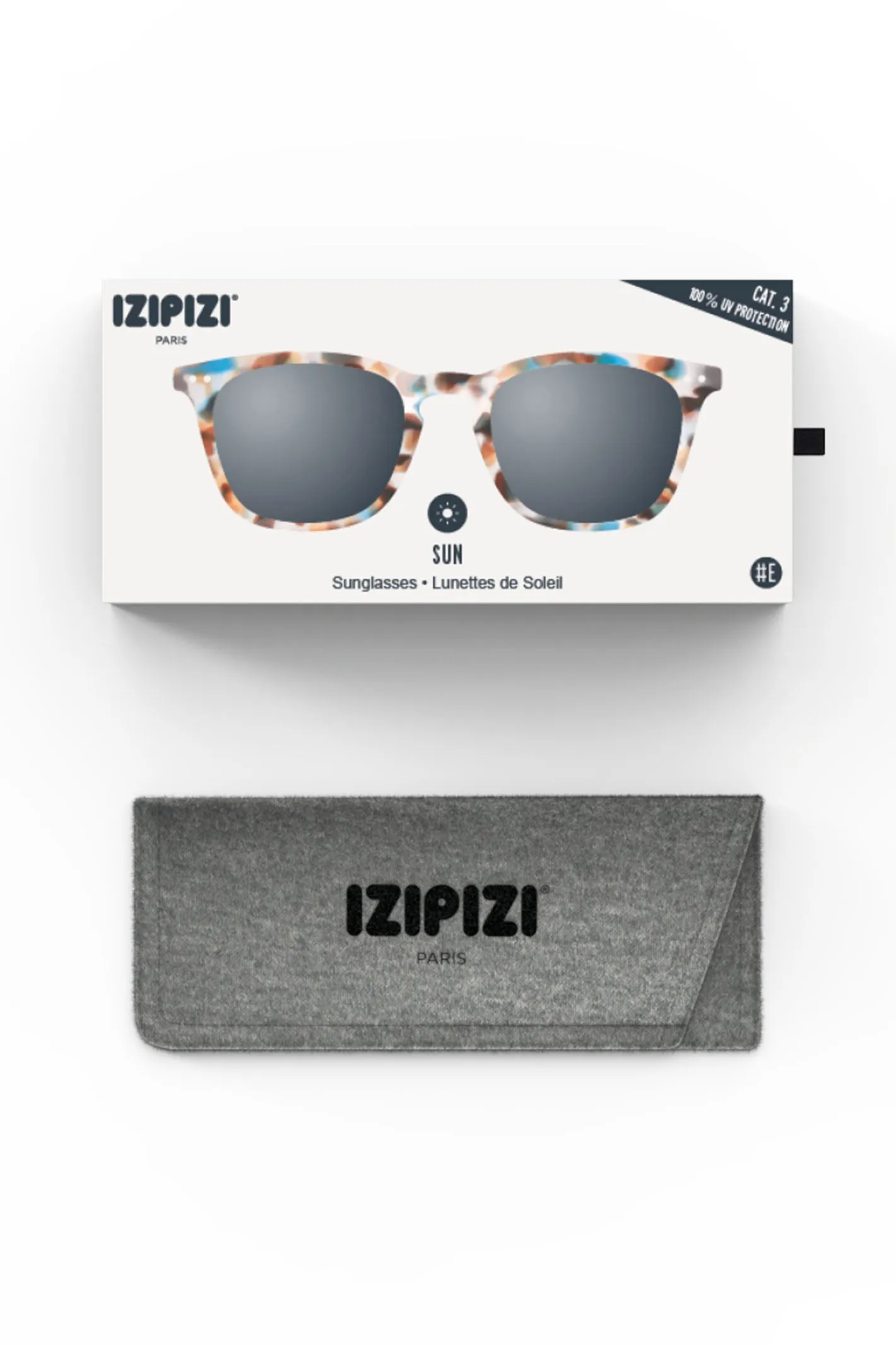 Izipizi Paris SLMSEC18 Blue Tortoise Sunglasses