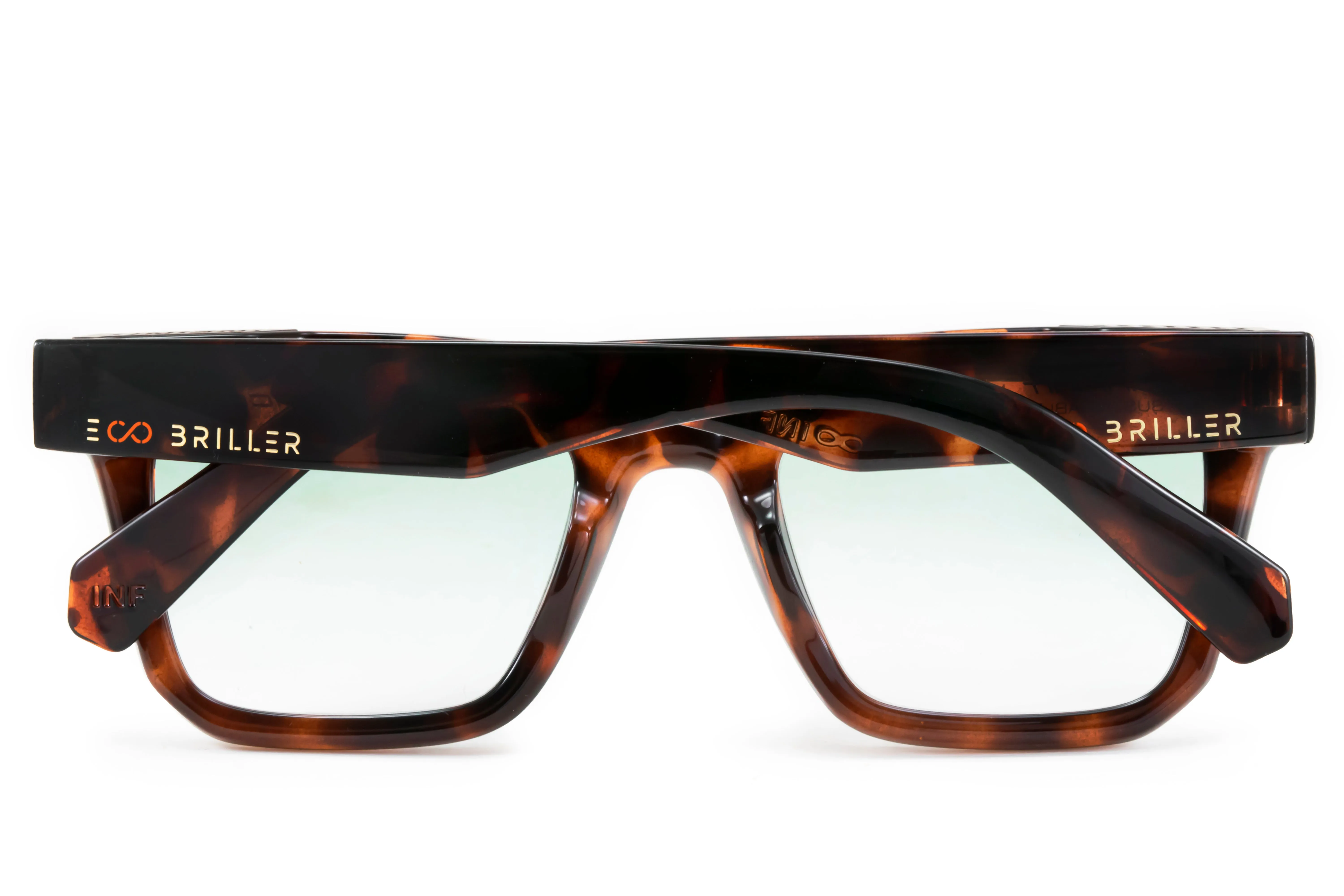 Jacobs Eco Briller - Tortoise - Green Gradient Lens
