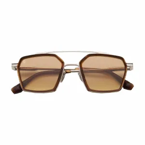 James Oro Cognac Fade "Cruise" (Brown Tint/Gold Frame)
