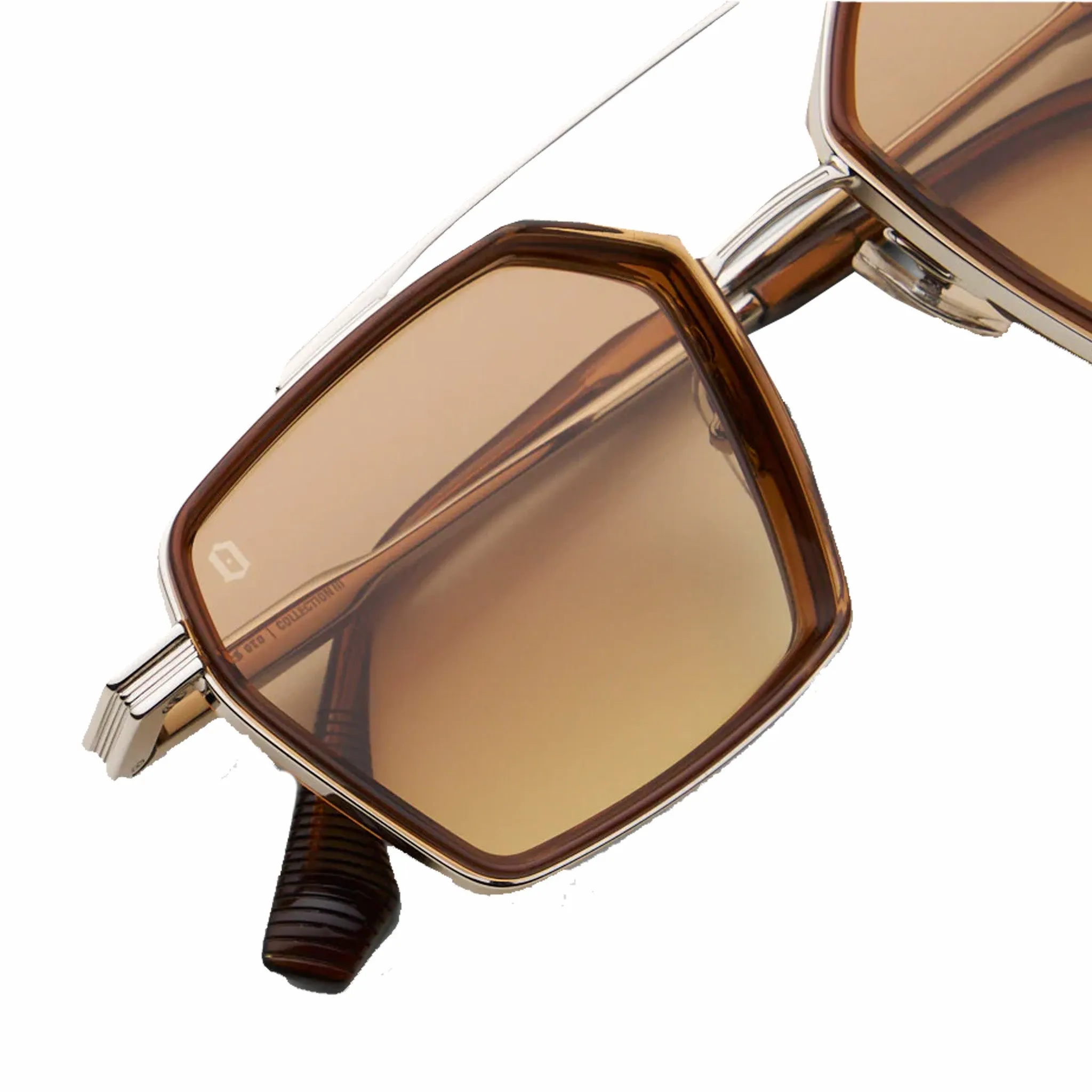 James Oro Cognac Fade "Cruise" (Brown Tint/Gold Frame)