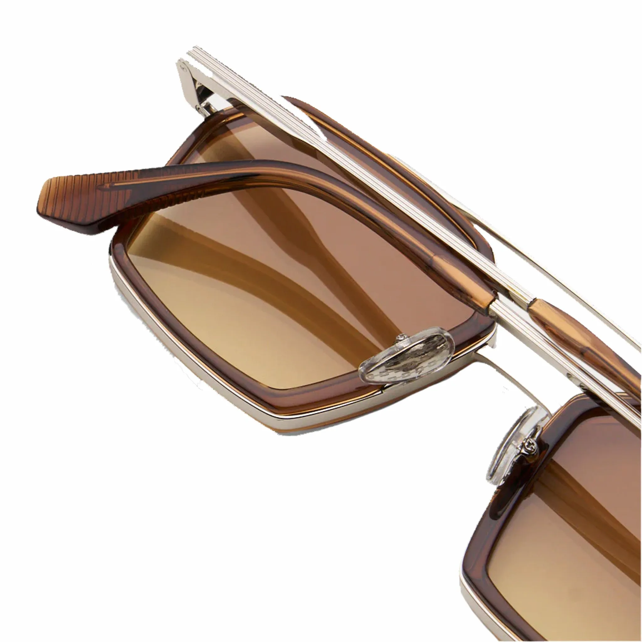 James Oro Cognac Fade "Cruise" (Brown Tint/Gold Frame)
