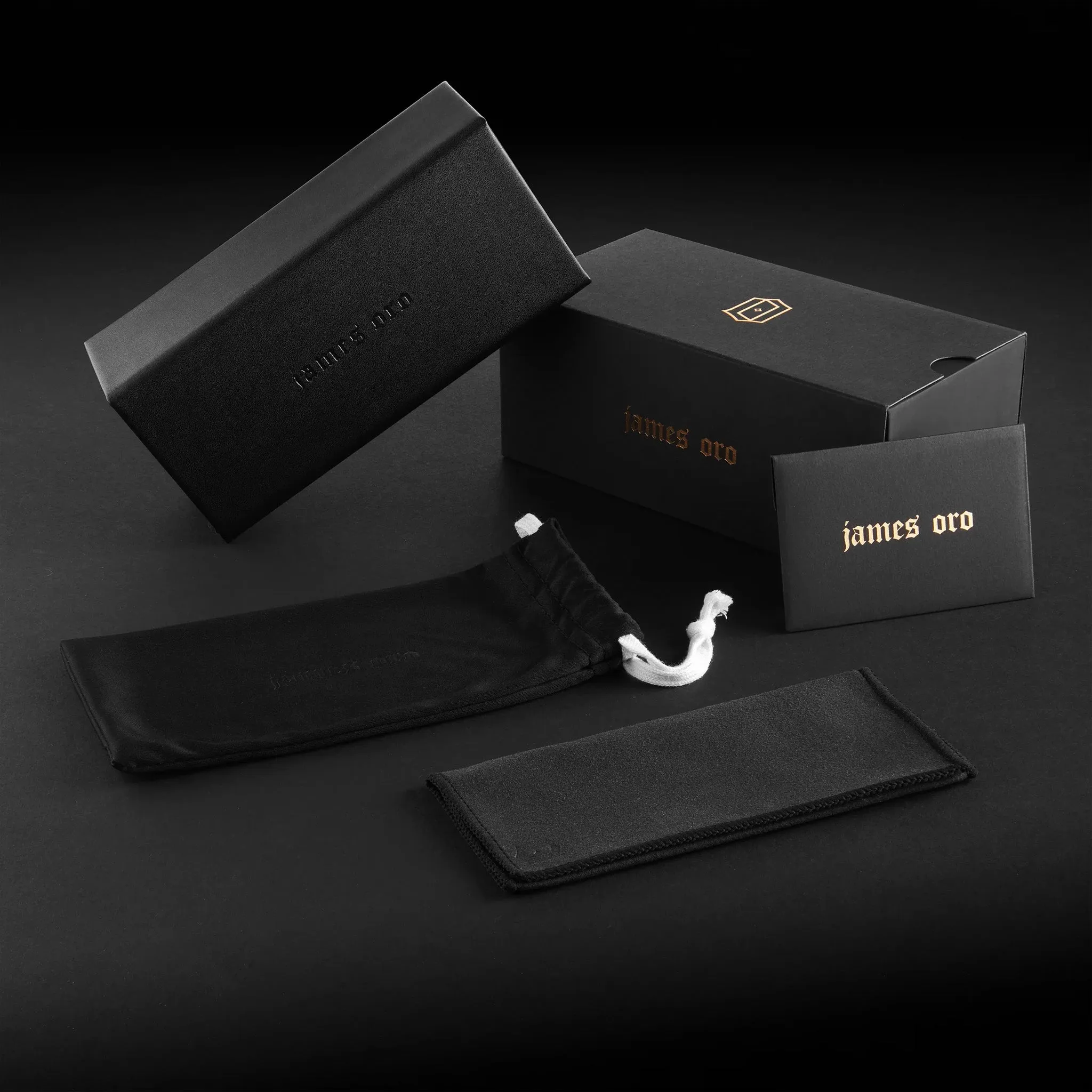 James Oro Cognac Fade "Cruise" (Brown Tint/Gold Frame)