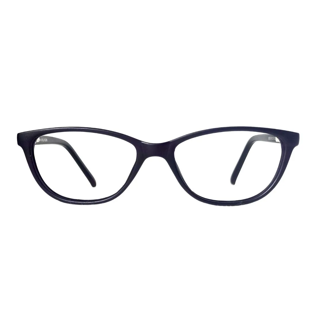 Jubleelens - Black Full Rim Cat-Eye Eyeglasses for Kids (56803 )