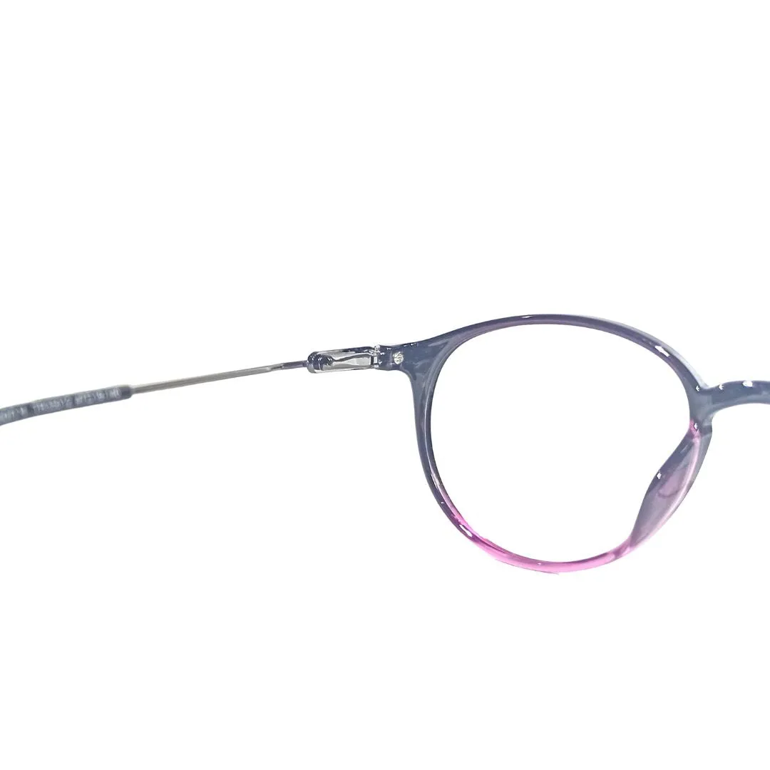 Jubleelens TR35012 Round Lined Specs Eyeglasses - Pink Medium