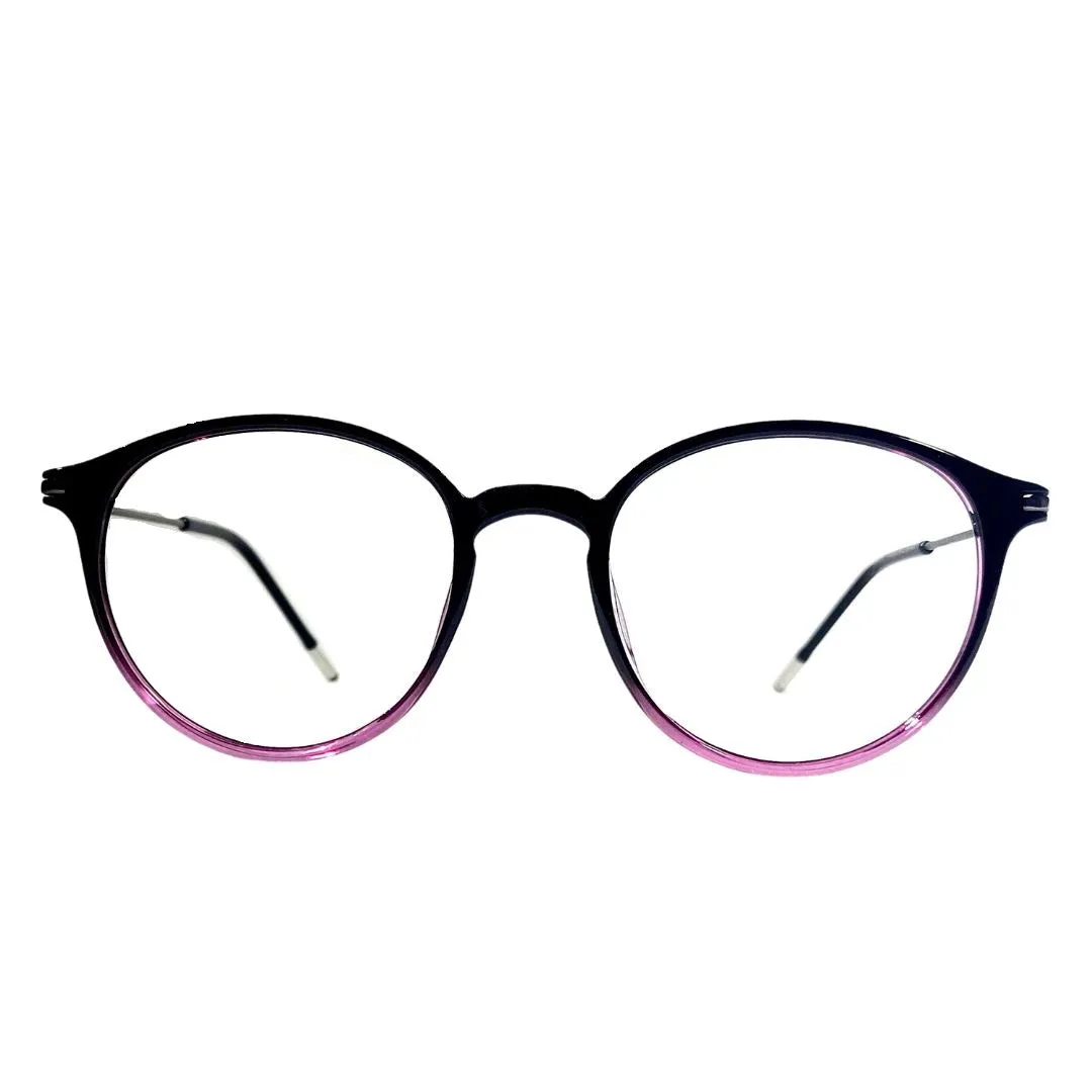 Jubleelens TR35012 Round Lined Specs Eyeglasses - Pink Medium
