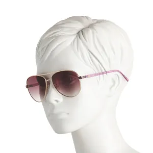 Juicy Couture Women's Aviator Gold Tone Metal Frame 55mm Sunglasses