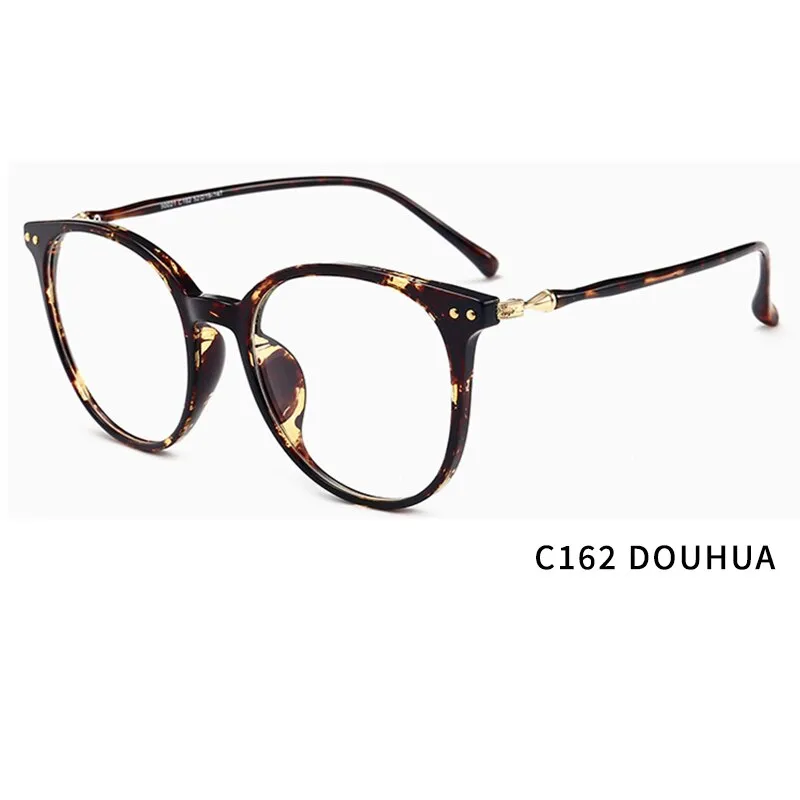 Kansept Unisex Full Rim Round Square Tr 90 Titanium Eyeglasses 90021