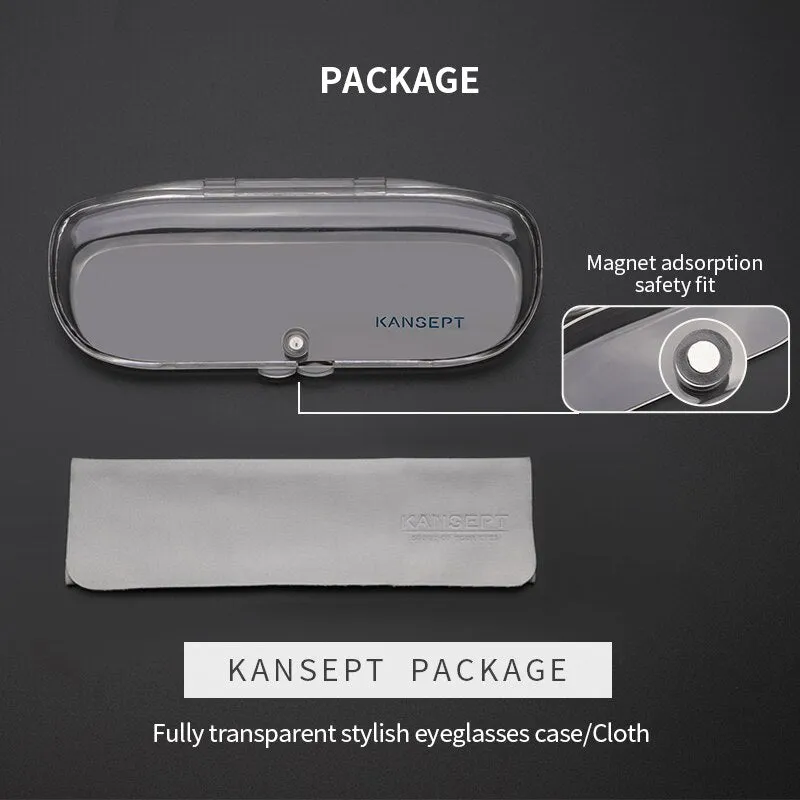 Kansept Women's Full Rim Cat Eye Alloy Eyeglasses Yc8031