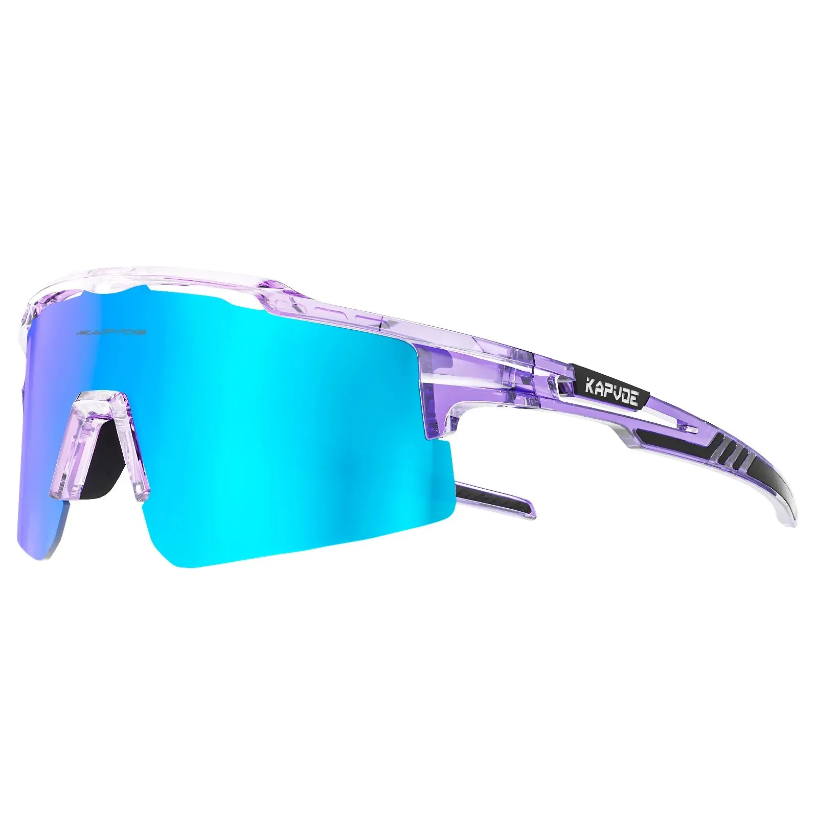 Kapvoe Sport Men Women Sunglasses Polarized Woman Cycling Glasses Outdoor MTB Goggles Bike Road Mountain Bicycle Eyewear