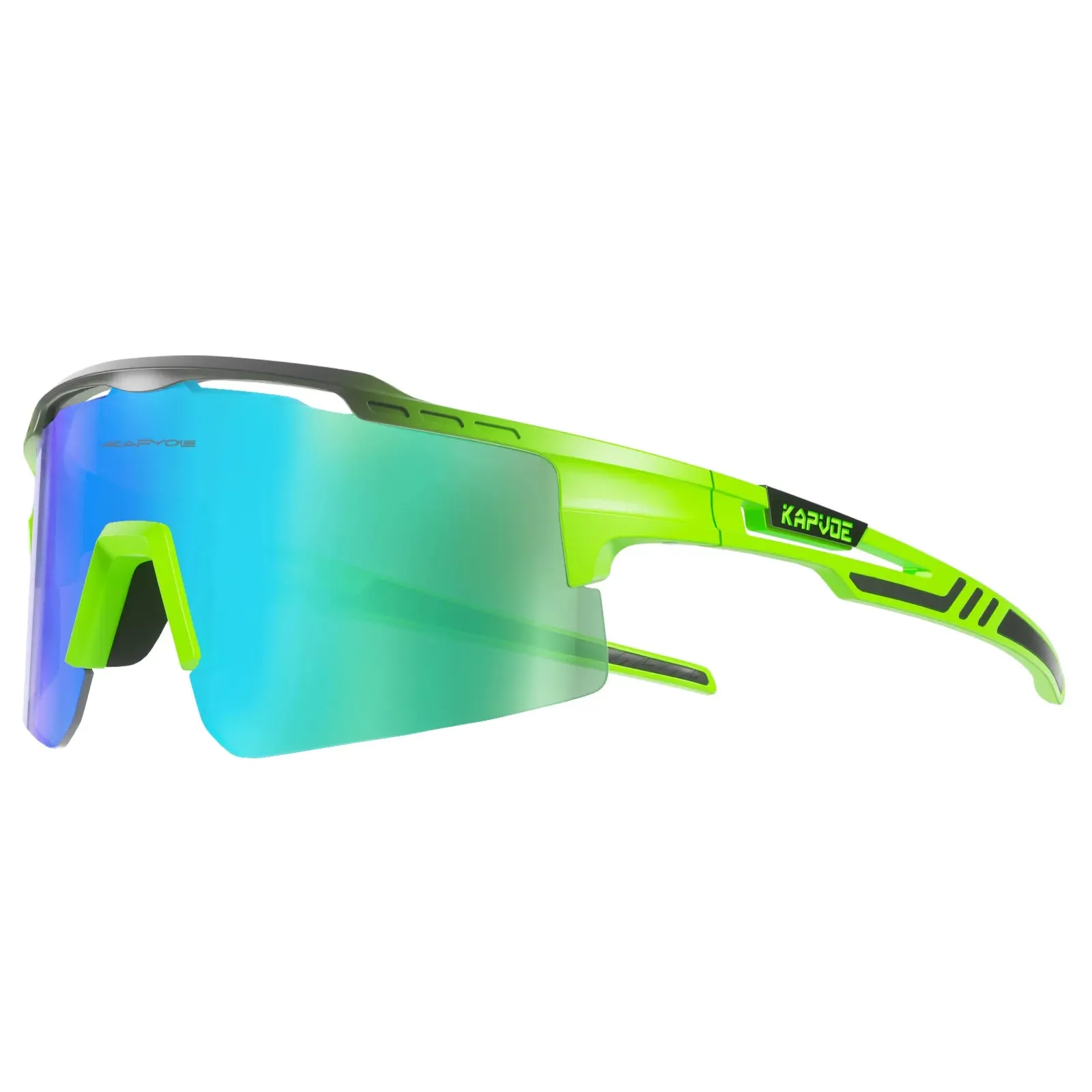 Kapvoe Sport Men Women Sunglasses Polarized Woman Cycling Glasses Outdoor MTB Goggles Bike Road Mountain Bicycle Eyewear