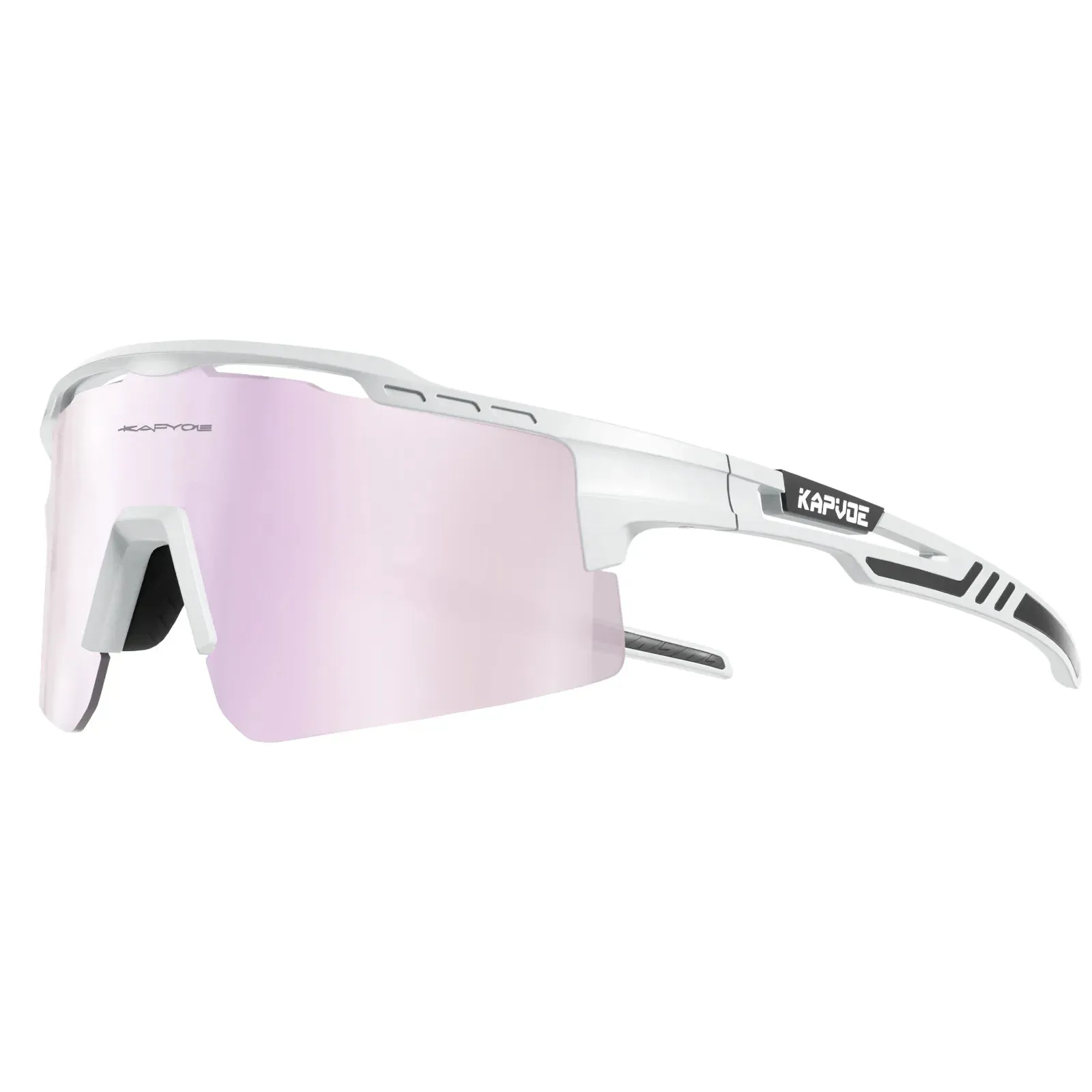 Kapvoe Sport Men Women Sunglasses Polarized Woman Cycling Glasses Outdoor MTB Goggles Bike Road Mountain Bicycle Eyewear
