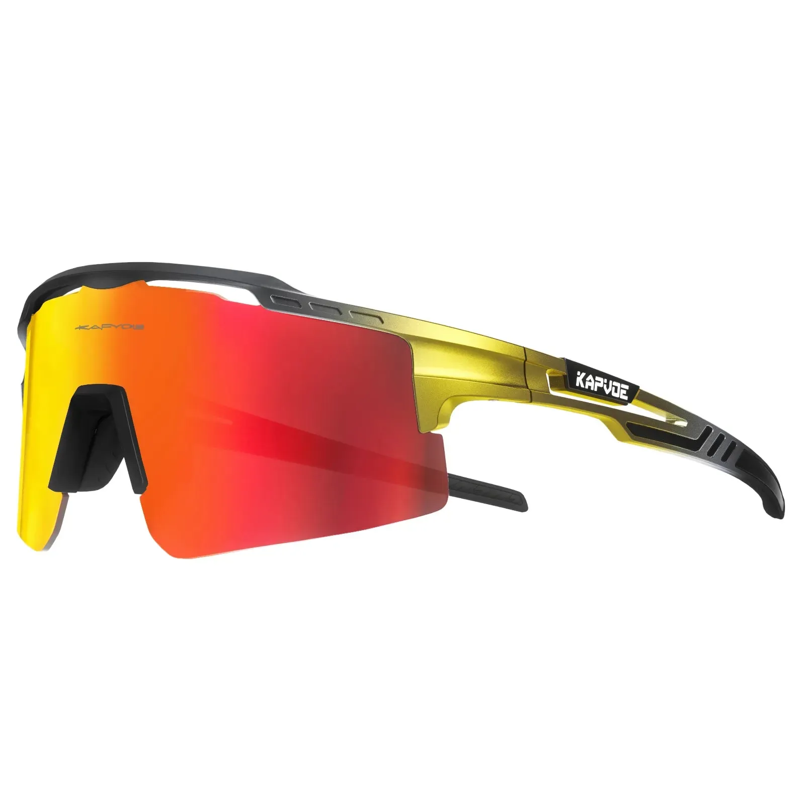 Kapvoe Sport Men Women Sunglasses Polarized Woman Cycling Glasses Outdoor MTB Goggles Bike Road Mountain Bicycle Eyewear