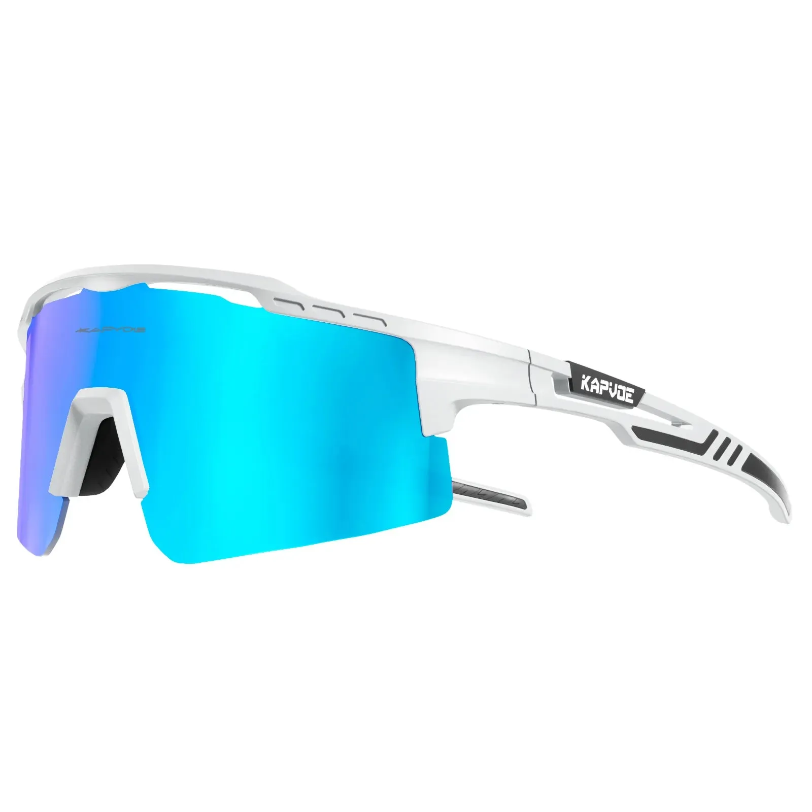 Kapvoe Sport Men Women Sunglasses Polarized Woman Cycling Glasses Outdoor MTB Goggles Bike Road Mountain Bicycle Eyewear