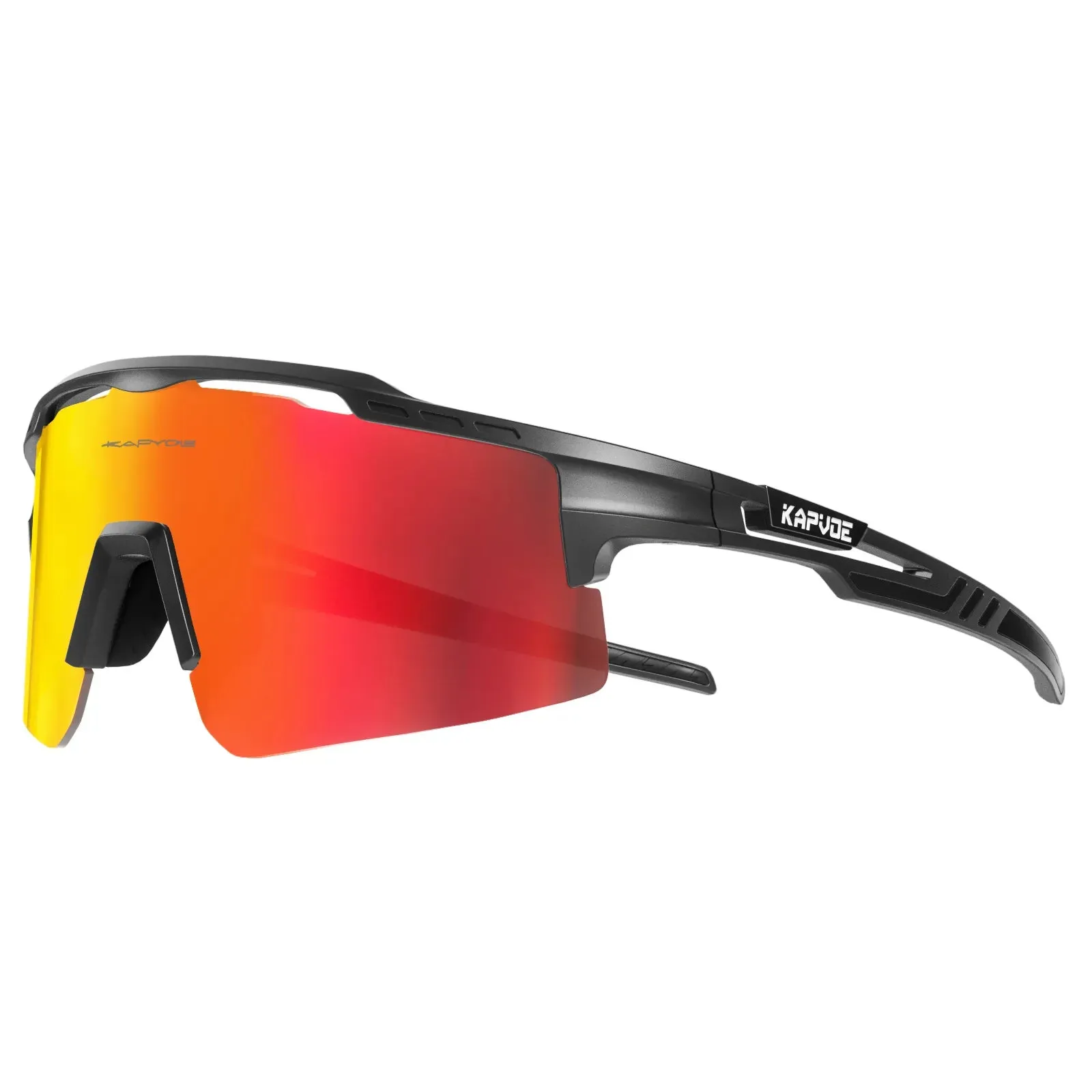 Kapvoe Sport Men Women Sunglasses Polarized Woman Cycling Glasses Outdoor MTB Goggles Bike Road Mountain Bicycle Eyewear