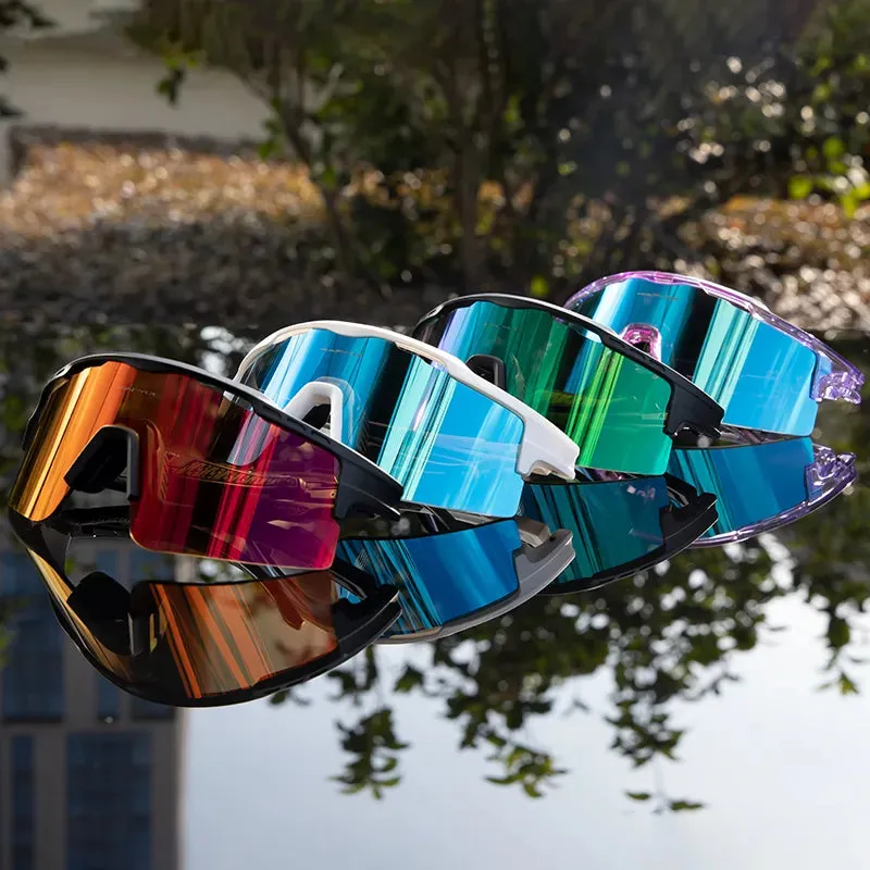 Kapvoe Sport Men Women Sunglasses Polarized Woman Cycling Glasses Outdoor MTB Goggles Bike Road Mountain Bicycle Eyewear