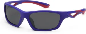 Karsaer Vision Kids Polarized Sports Sunglasses TPEE Unbreakable Glasses for Girls Boys Age 3-8 Cycling Running