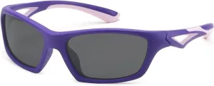 Karsaer Vision Kids Polarized Sports Sunglasses TPEE Unbreakable Glasses for Girls Boys Age 3-8 Cycling Running