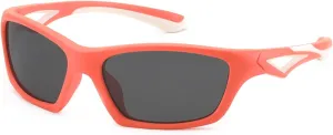 Karsaer Vision Kids Polarized Sports Sunglasses TPEE Unbreakable Glasses for Girls Boys Age 3-8 Cycling Running