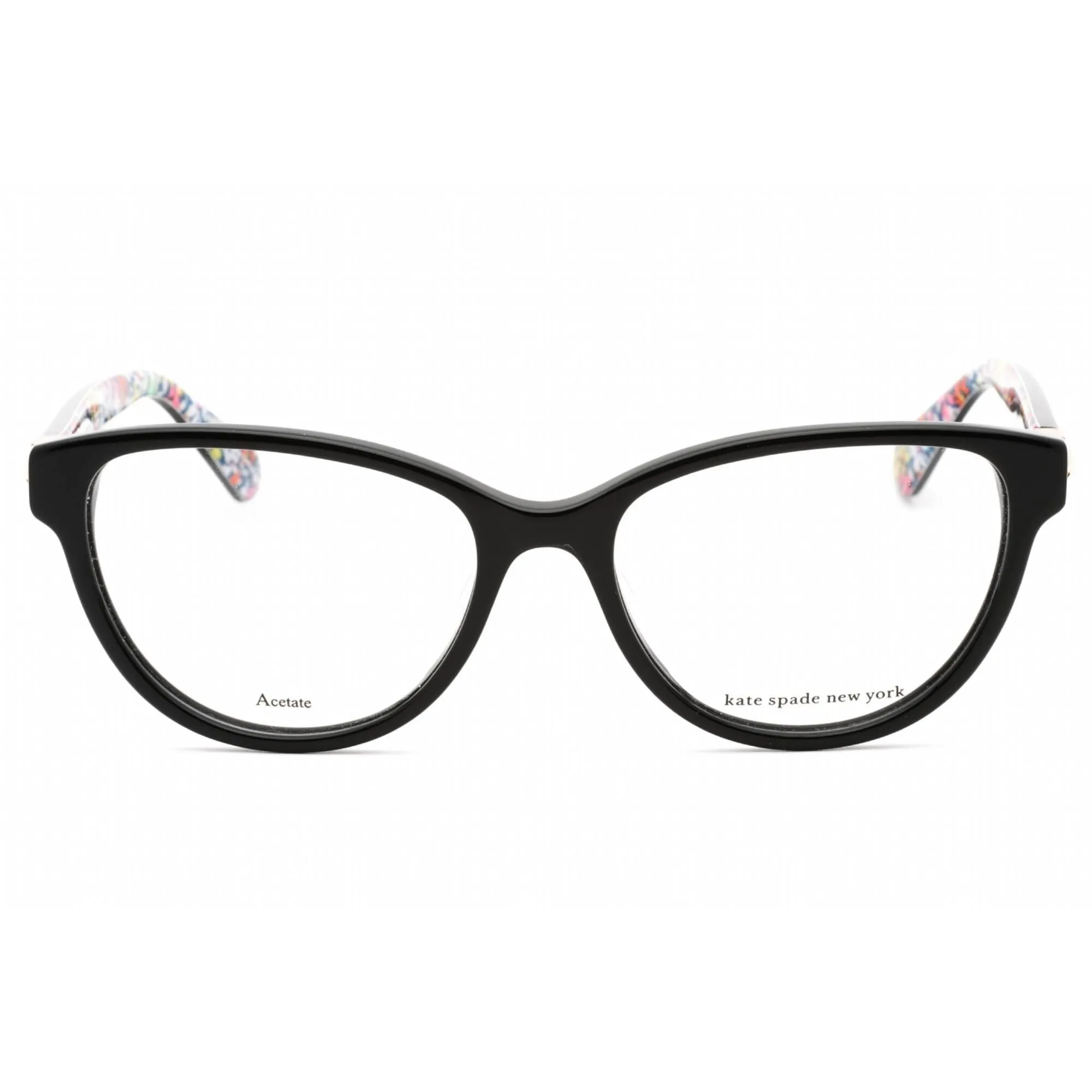 Kate Spade Women's Eyeglasses - Clear Demo Lens Black Plastic Frame | TAILYNN 0807 00