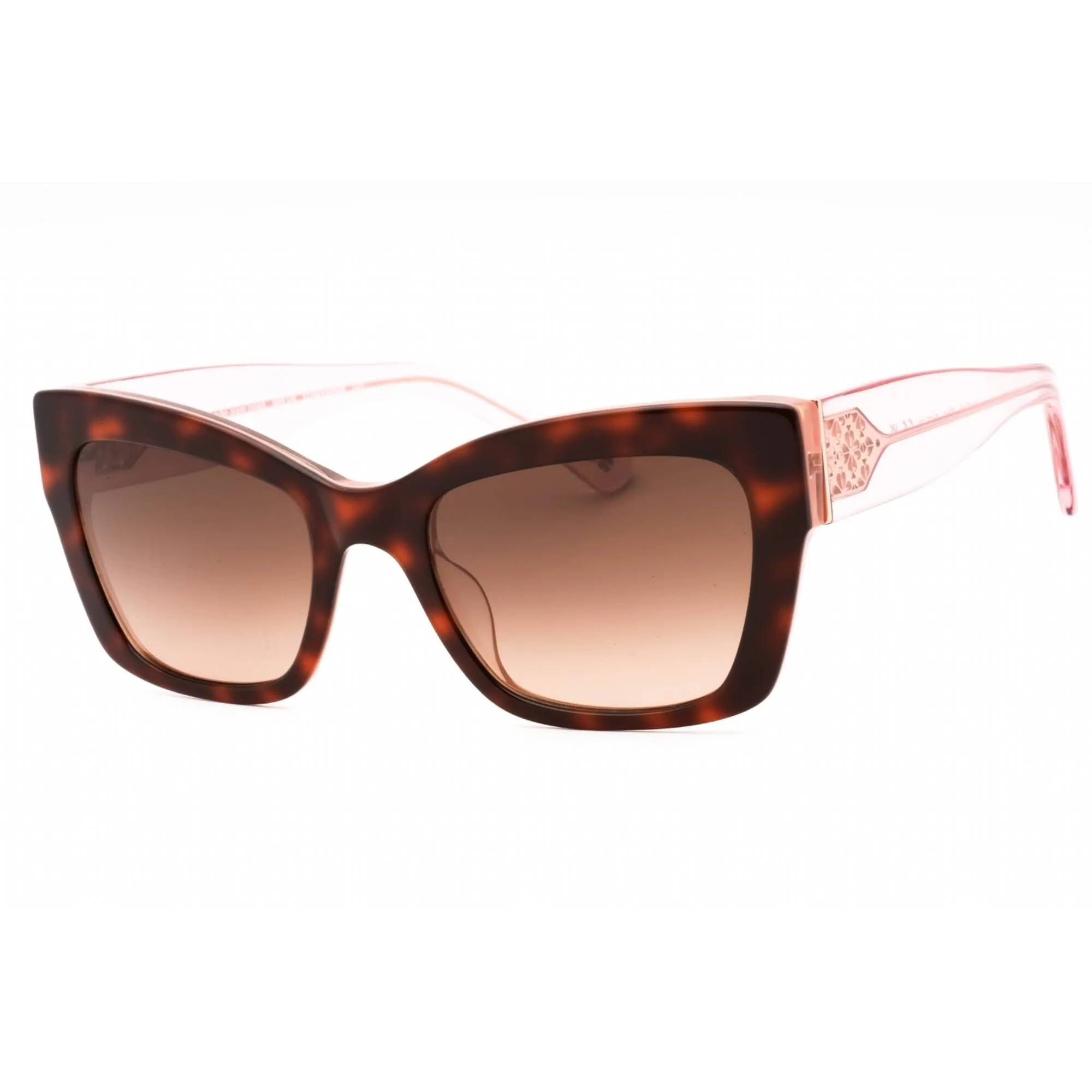 Kate Spade Women's Sunglasses - Havana Pink Plastic Cat Eye Frame | VALERIA/S 00T4 HA