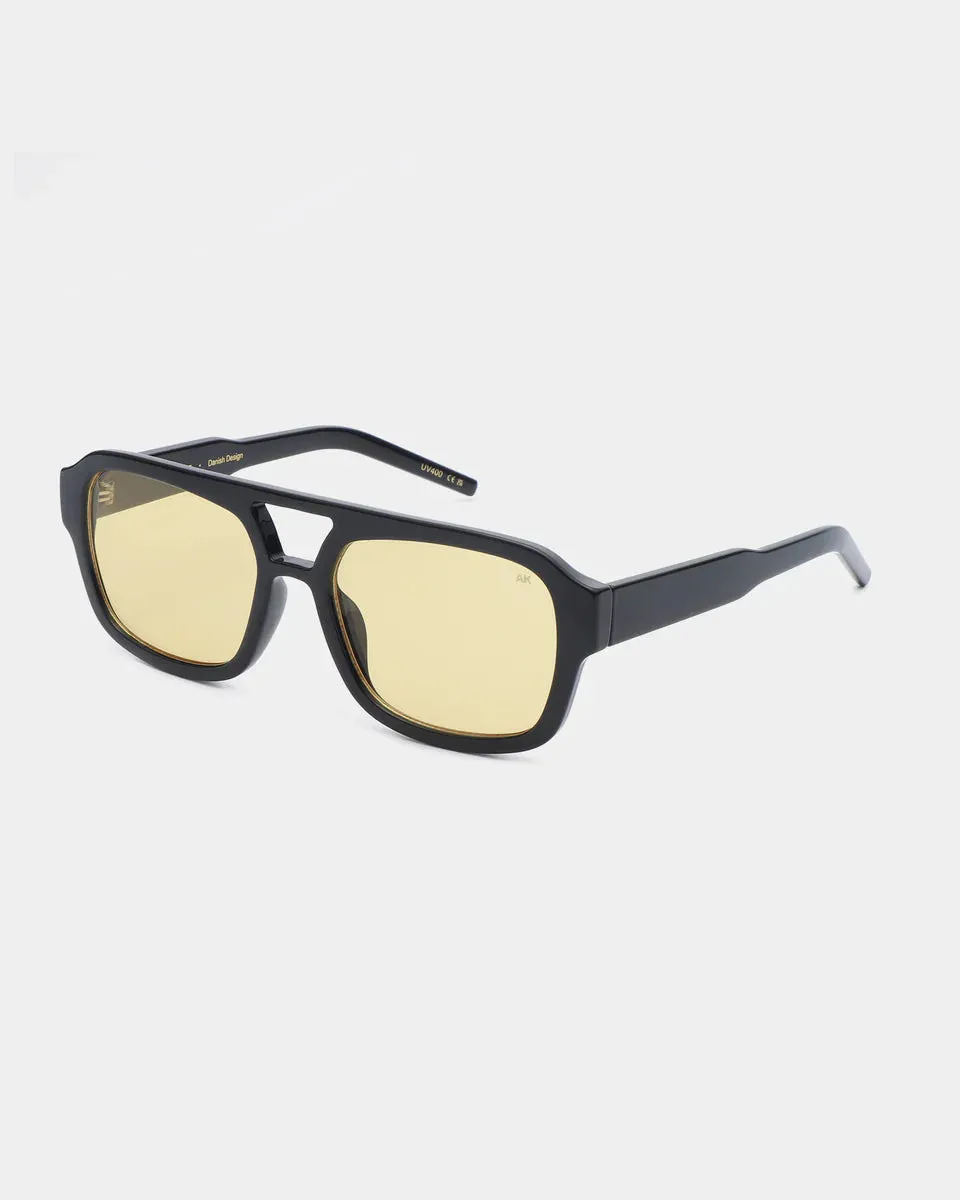 KAYA - Black (Yellow Lens) by A.Kjaerbede
