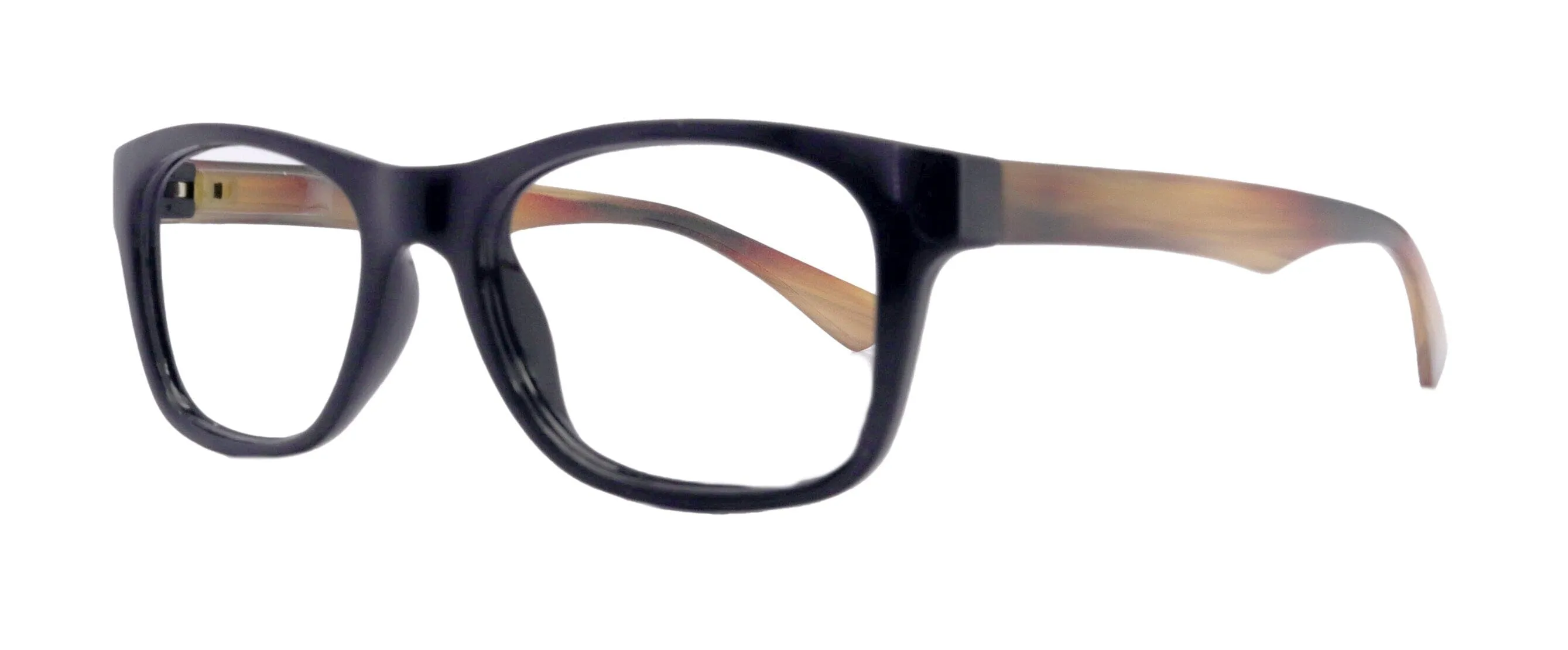 Kelly, (Premium) Reading Glasses High End Readers  1.25 to  4 Magnifying (Black ) Square. Optical Frames, NY Fifth Avenue.