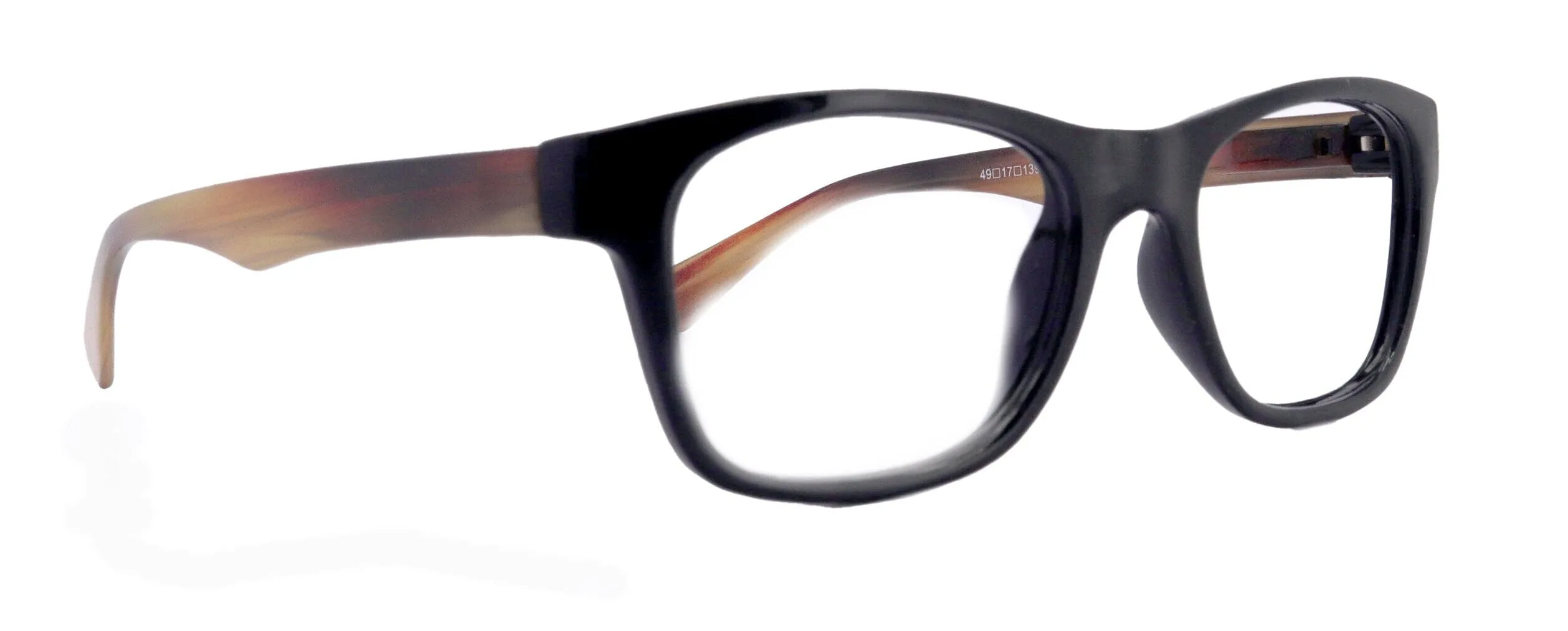 Kelly, (Premium) Reading Glasses High End Readers  1.25 to  4 Magnifying (Black ) Square. Optical Frames, NY Fifth Avenue.
