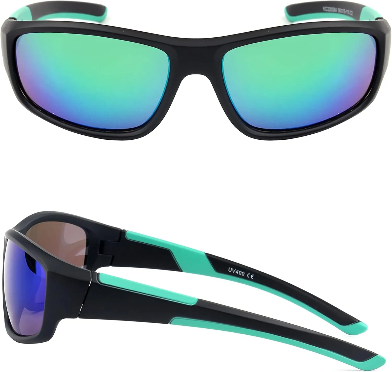 KENBO Kids Sunglasses for Boys Girls Wrap Around Sports Sunglasses with UV Protection Age 3-8