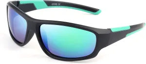 KENBO Kids Sunglasses for Boys Girls Wrap Around Sports Sunglasses with UV Protection Age 3-8