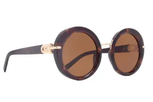Kennedy Reading Sunglasses Luxurious High-End Brown Tortoiseshell and Gold Reading Glasses by NY Fifth Avenue"