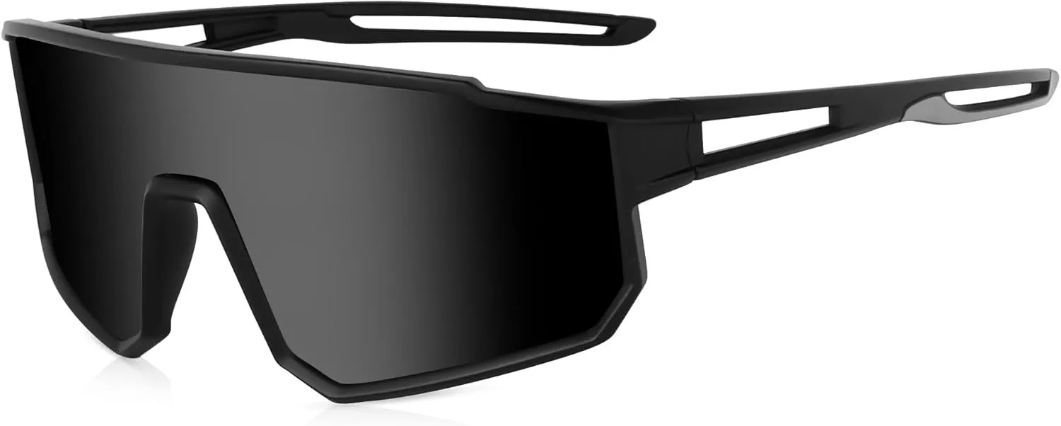 KesaPlan Kids Baseball Polarized Sunglasses for Boys Girls, Youth Sports Sunglasses for Age 6-14 Softball Cycling