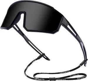 KesaPlan Kids Baseball Polarized Sunglasses for Boys Girls, Youth Sports Sunglasses for Age 6-14 Softball Cycling